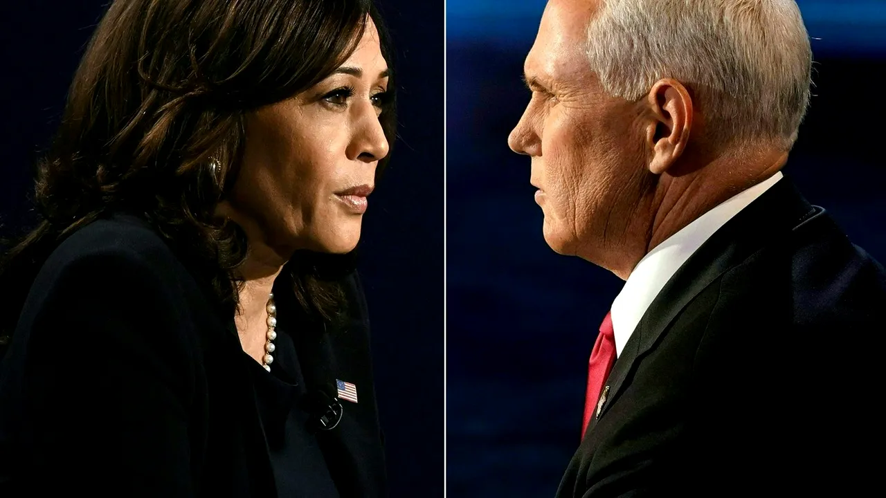 Dispute între Mike Pence şi Kamala Harris pe tema abordării faţă de China