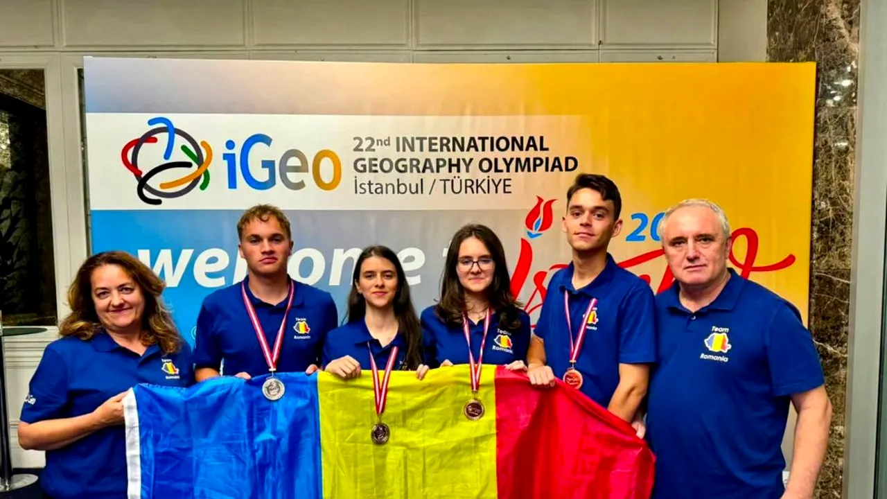 România a obținut patru medalii la Olimpiada Internațională de Geografie