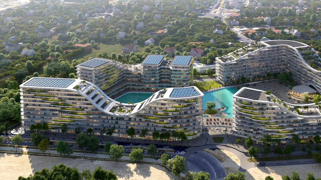 Forty Management lansează oficial Central District Lagoon City