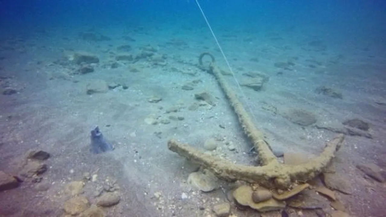 Arheologii au descoperit artefacte pe epava unei nave romane scufundată acum 1600 de ani - FOTO