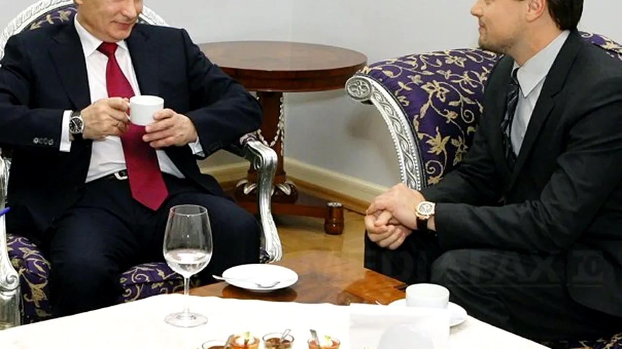 Putin: Leonardo DiCaprio este 