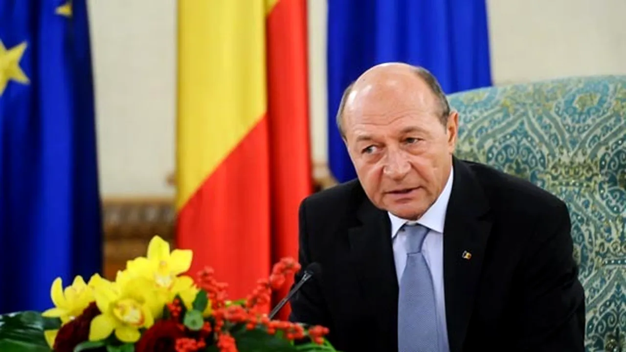 Băsescu: Voi promulga Legea referendumului pe 14 decembrie noaptea