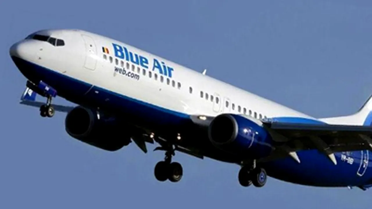 Blue Air, după cursa test: Condiţiile de zbor sunt normale