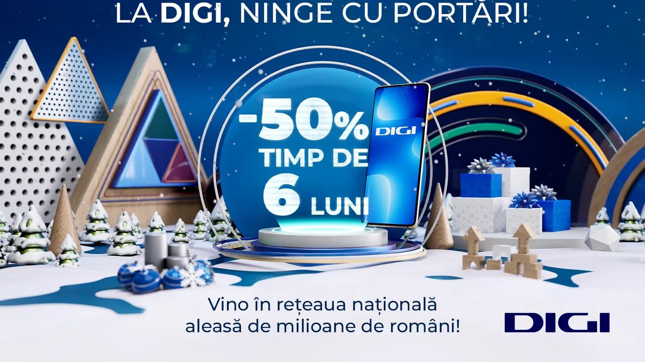 La DIGI ninge cu oferte la portarea în „Reţeaua Naţională”