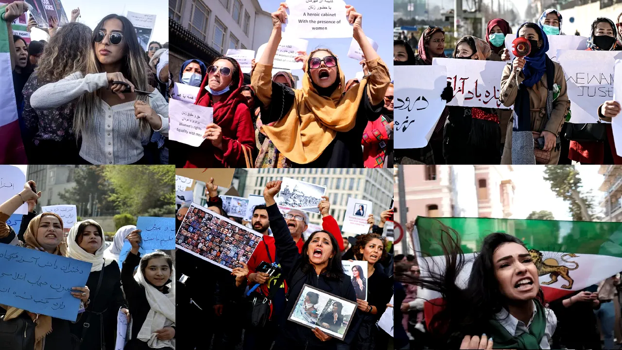 Mitinguri de Ziua Femeii pentru egalitate în toată lumea: se concentrează  pe Iran şi Afganistan