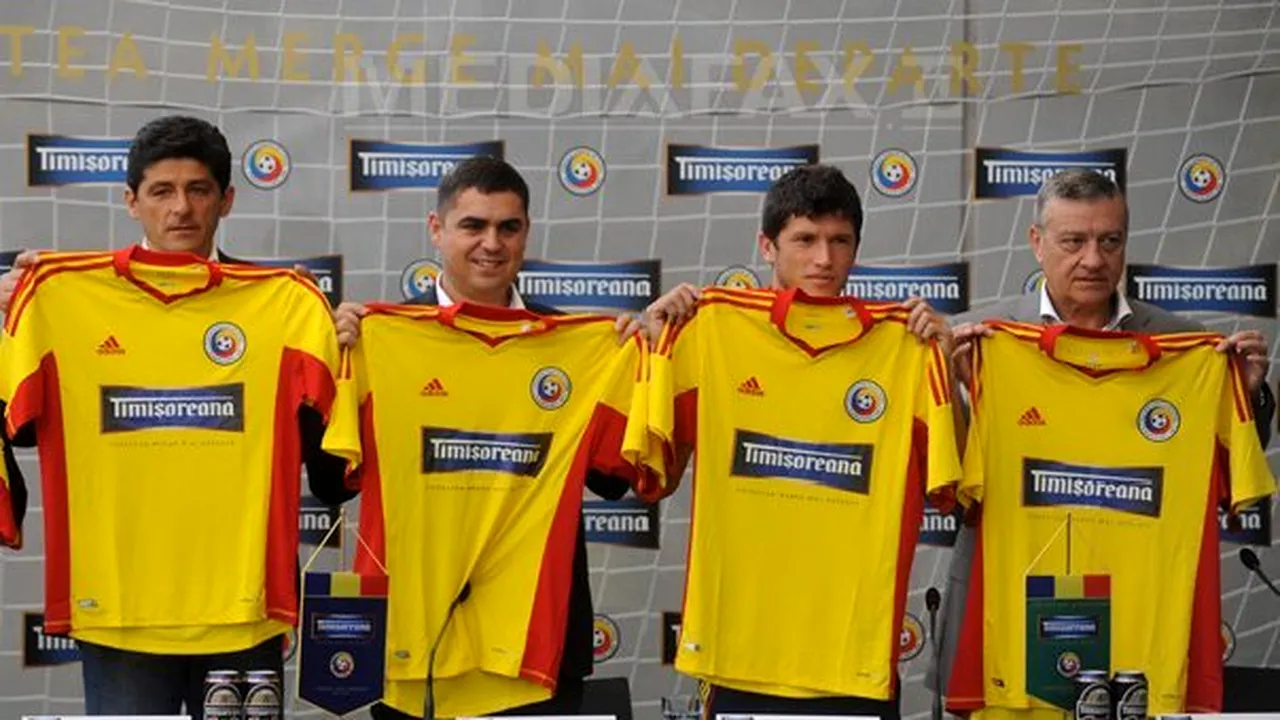 Naţionala de fotbal a României are un nou sponsor principal - FOTO