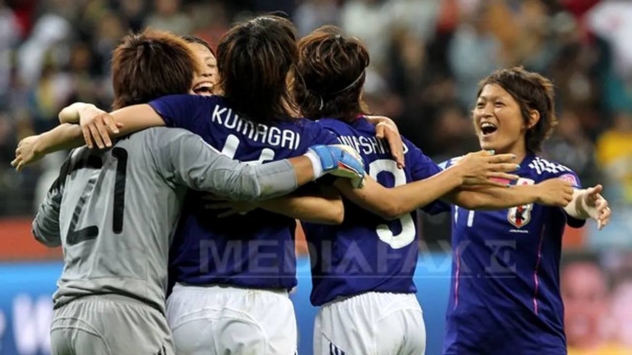 SUA şi Japonia, în finala Cupei Mondiale de fotbal feminin