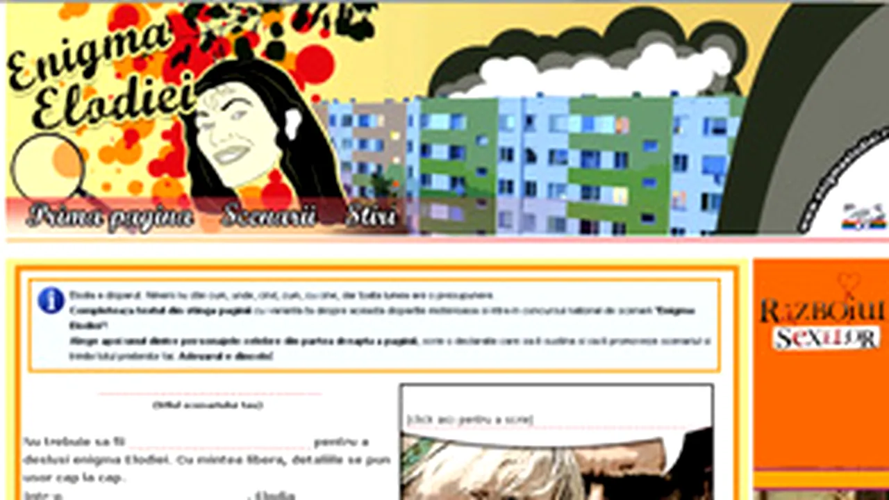 Concurs de scenarii online 