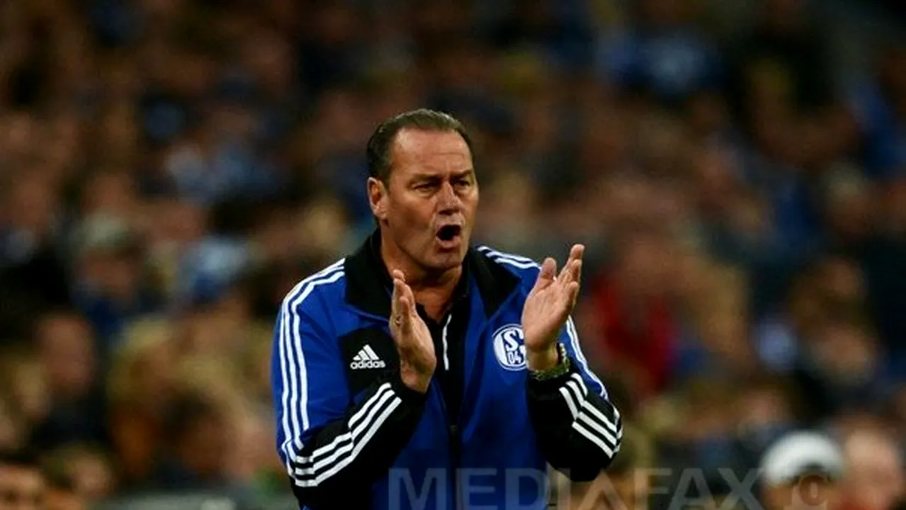 Marica a rămas fără antrenor. Huub Stevens a fost demis de la Schalke 04