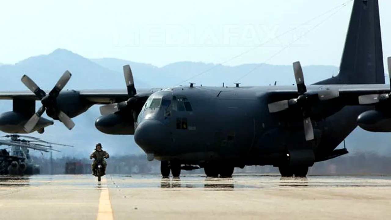 Un avion militar american s-a prăbuşit: 4 persoane au murit şi alte 2 au fost rănite