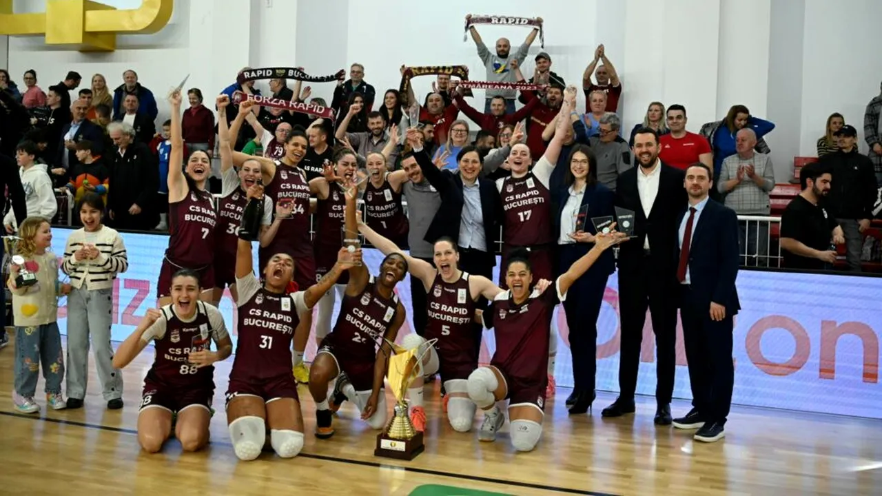 Rapid București, repartizată în urna a treia la tragerea la sorți a grupelor EuroLeague la baschet feminin