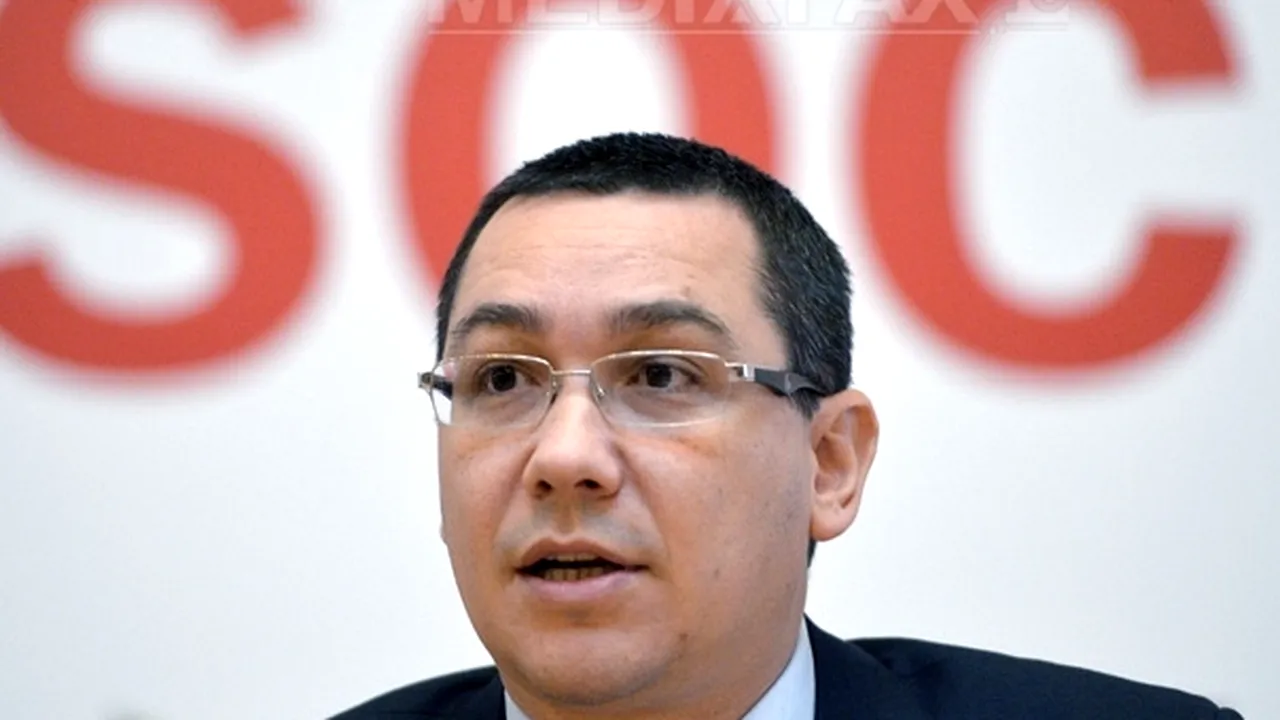 Ponta: Nu trebuia neapărat să ştiu eu tot ce votează Parlamentul. Parlamentul este şeful Guvernului