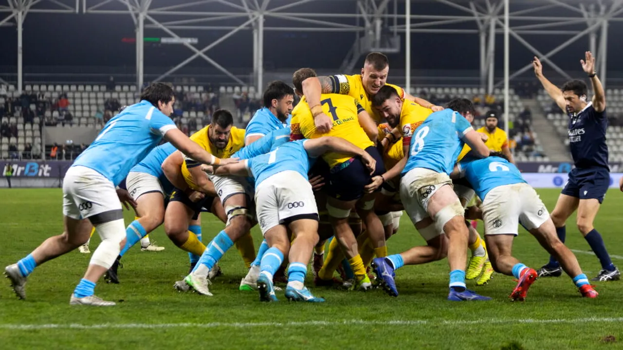 România își păstrează poziția în clasamentul mondial de rugby după remiza cu Uruguay din Nations Cup