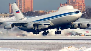 Avionul nuclear al lui Putin a fost văzut zburând în apropiere de Moscova