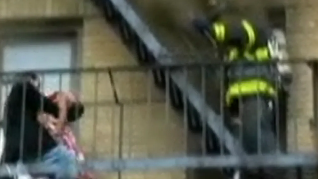 New York: Un român a salvat un copil dintr-o locuinţă în flăcări - VIDEO