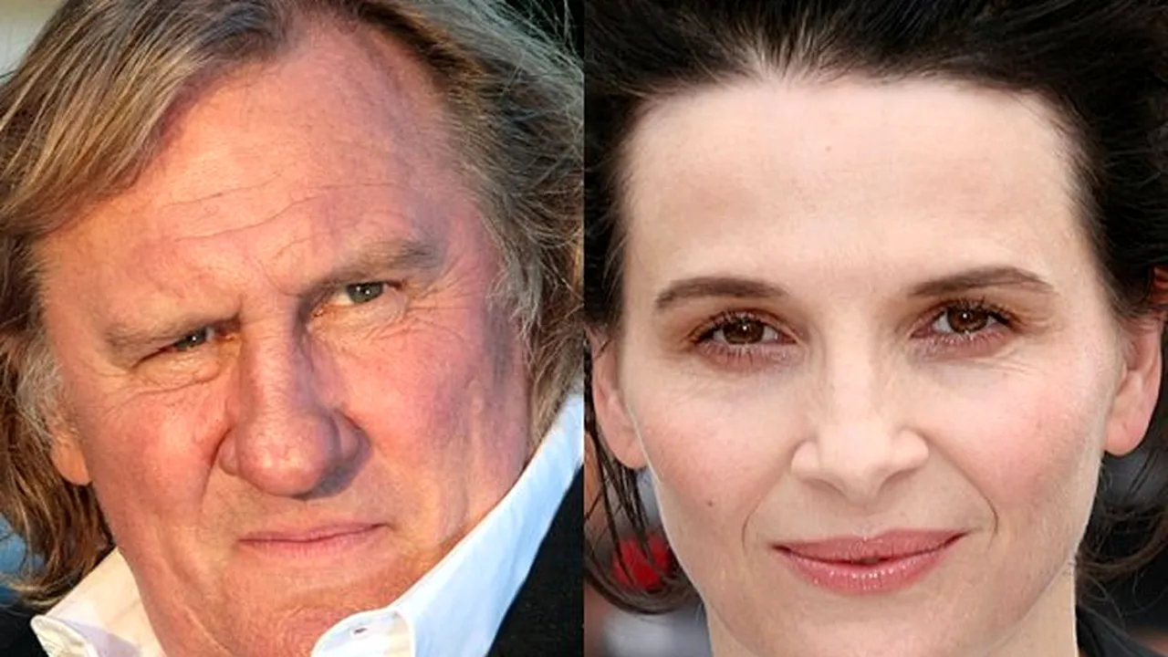 Juliette Binoche a pus capăt disputei sale cu Gérard Depardieu