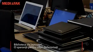 Biblioteca de laptopuri. O speranţă pentru copii defavorizaţi