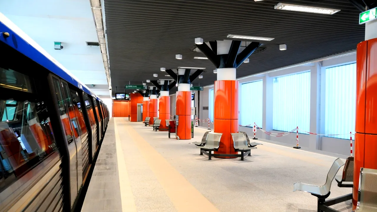 Staţia de metrou Tudor Arghezi se deschide circulaţiei în 15 noiembrie