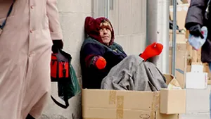 Una din şase persoane fără adăpost din Londra provine din Europa de Est