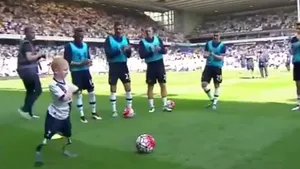 Visul unui băieţel fără picioare a devenit realitate - VIDEO