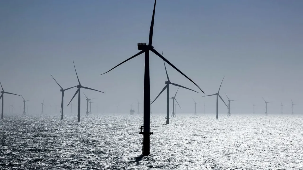 Zece țări din Europa vor construi o rețea de energie eoliană de 100 GW în Marea Nordului
