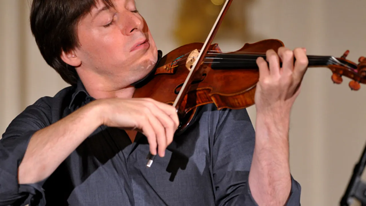 Joshua Bell: Am de gând să studiez unele lucrări ale lui George Enescu