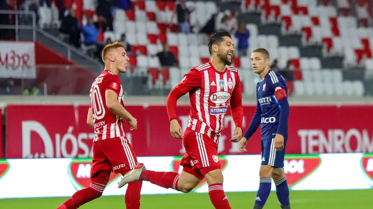 Scorul campionatului de fotbal: Sepsi Sf.Gheorghe-FC Botoşani 7-0