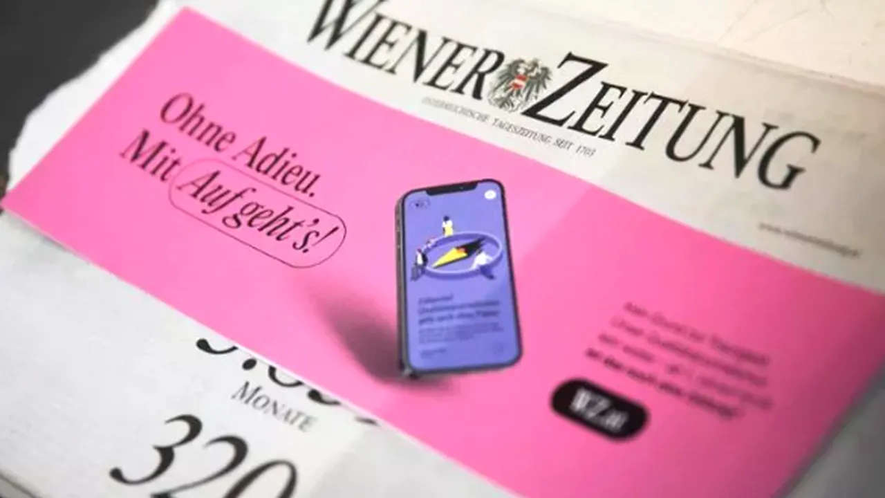 După 320 de ani, Wiener Zeitung închide printul şi rămâne doar digital. Ziarul de stat este considerat cel mai vechi din lume
