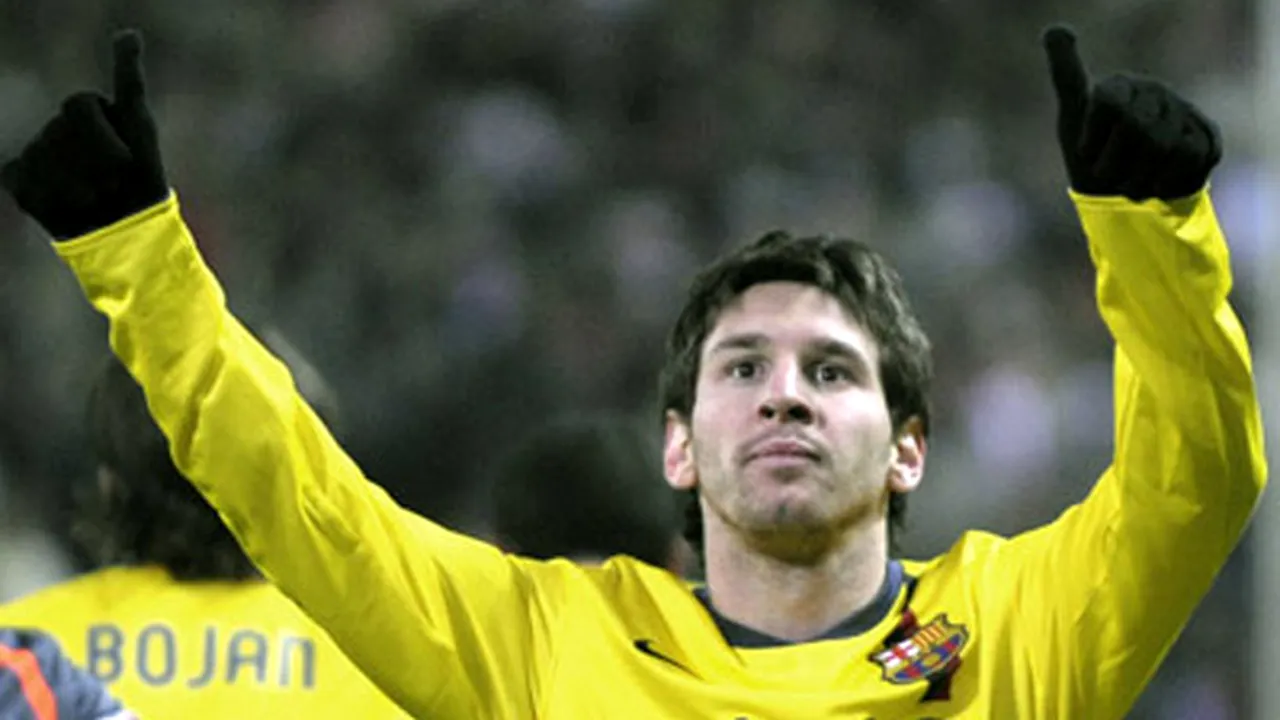 Messi a fost desemnat ambasador al bunăvoinţei pentru UNICEF