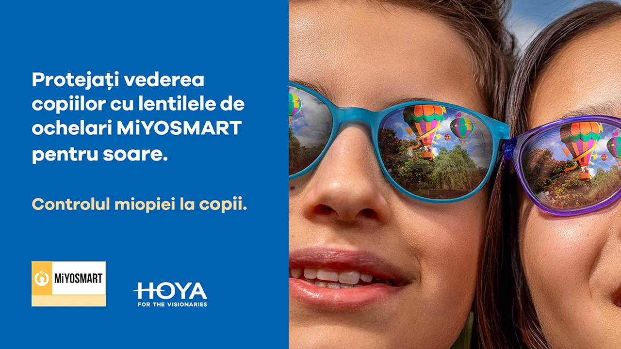 HOYA lansează lentilele de ochelari MiYOSMART pentru soare