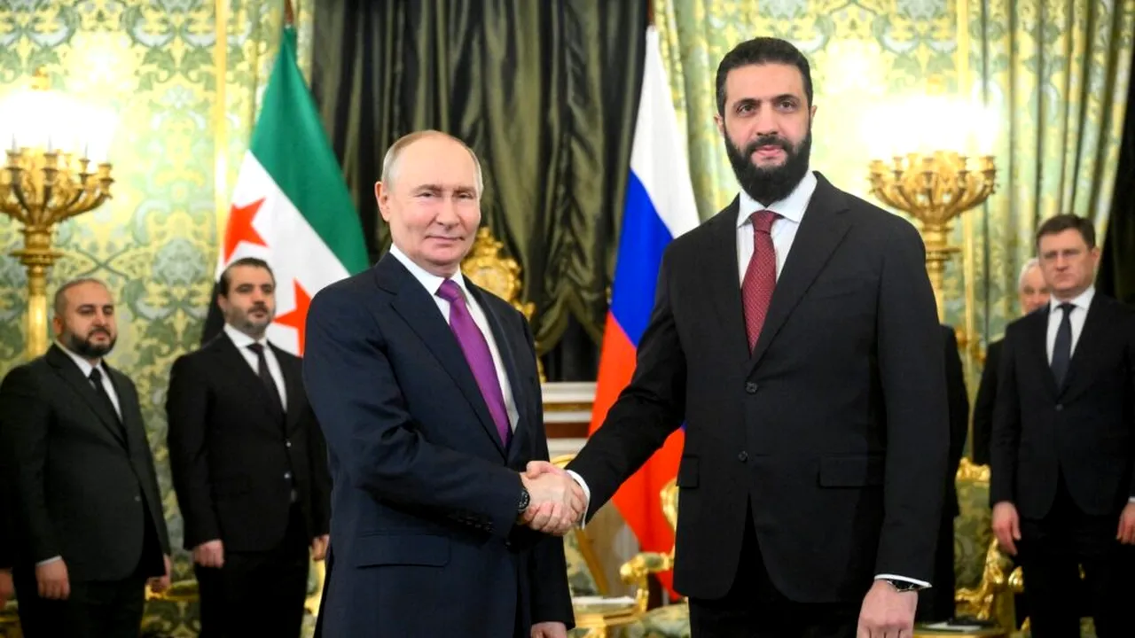 Liderul interimar al Siriei, primit de Putin la Moscova