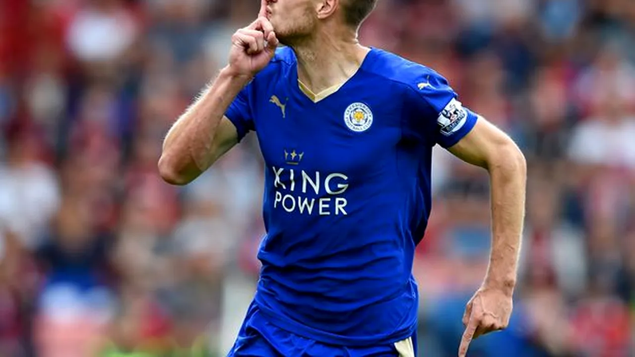 Jamie Vardy este gata să semneze prelungirea contractului pe un an la Leicester City
