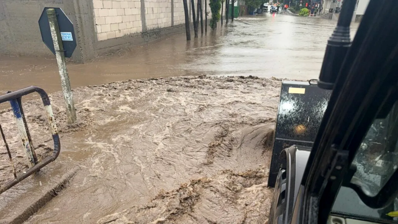 Nouă avertizare Cod roșu de ploi pentru județul Constanța