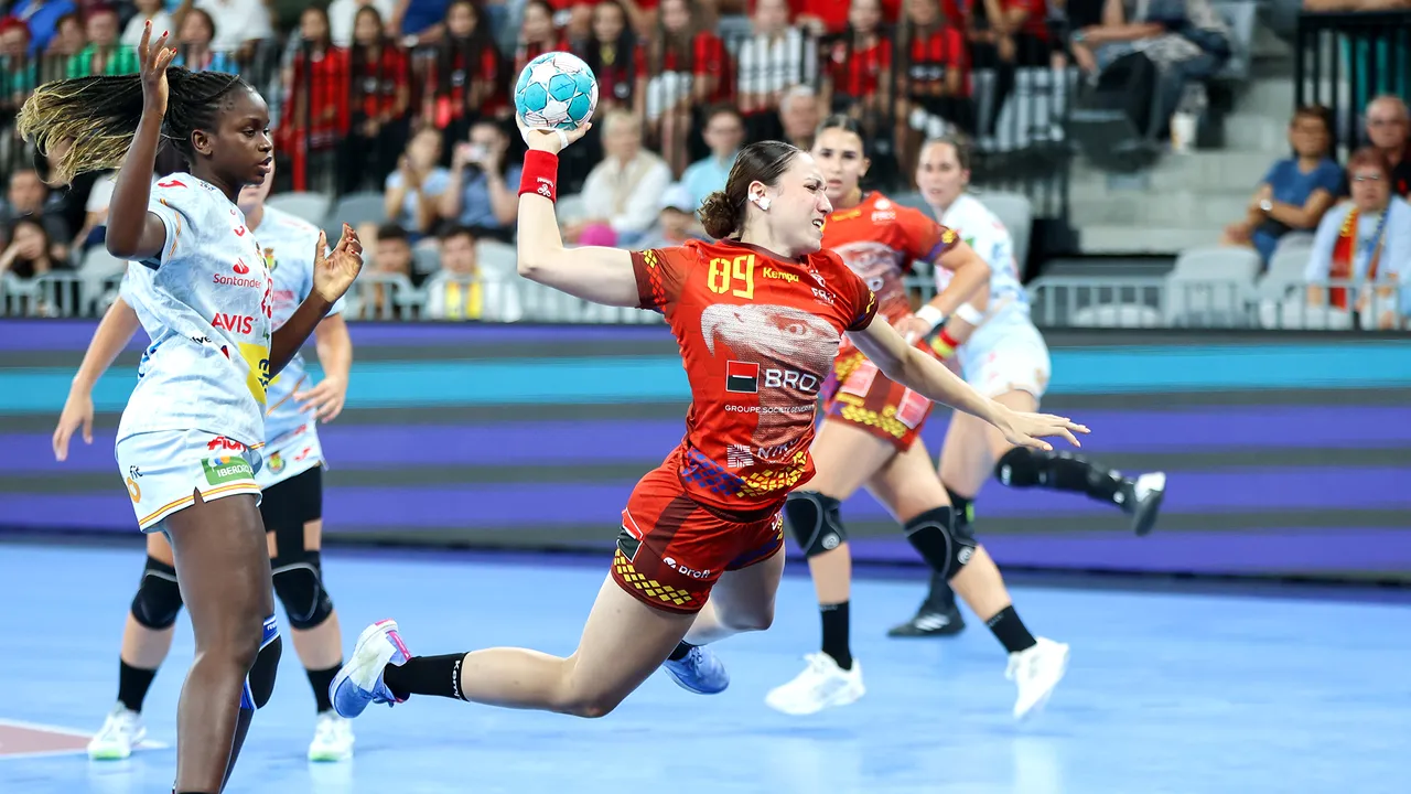 România U17 învinsă de Ungaria U17 la europenele de handbal feminin
