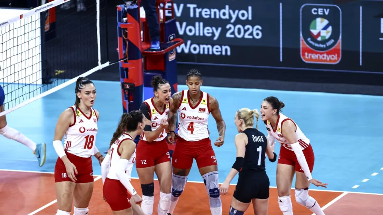 Turcia și-a apărat titlul european la volei feminin, după un thriller de cinci seturi cu Italia