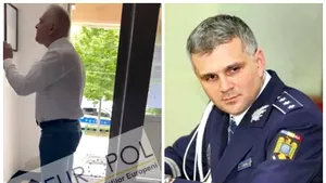 VIDEO Prins cu 7 încălcări ale Codului Rutier, Christian Ciocan, comisar şef de poliţie, filmat când încearcă să-i intimideze pe poliţişti: „V-aţi manifestat execrabil” 