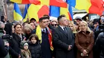 George Simion susține că nu au fost incidente între suveraniști la Alba Iulia. El și Călin Georgescu au organizat manifestații separate