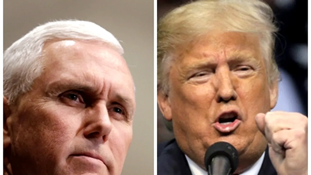 Donald Trump, în dezacord cu colegul său republican Mike Pence în ceea ce priveşte conflictul din Siria