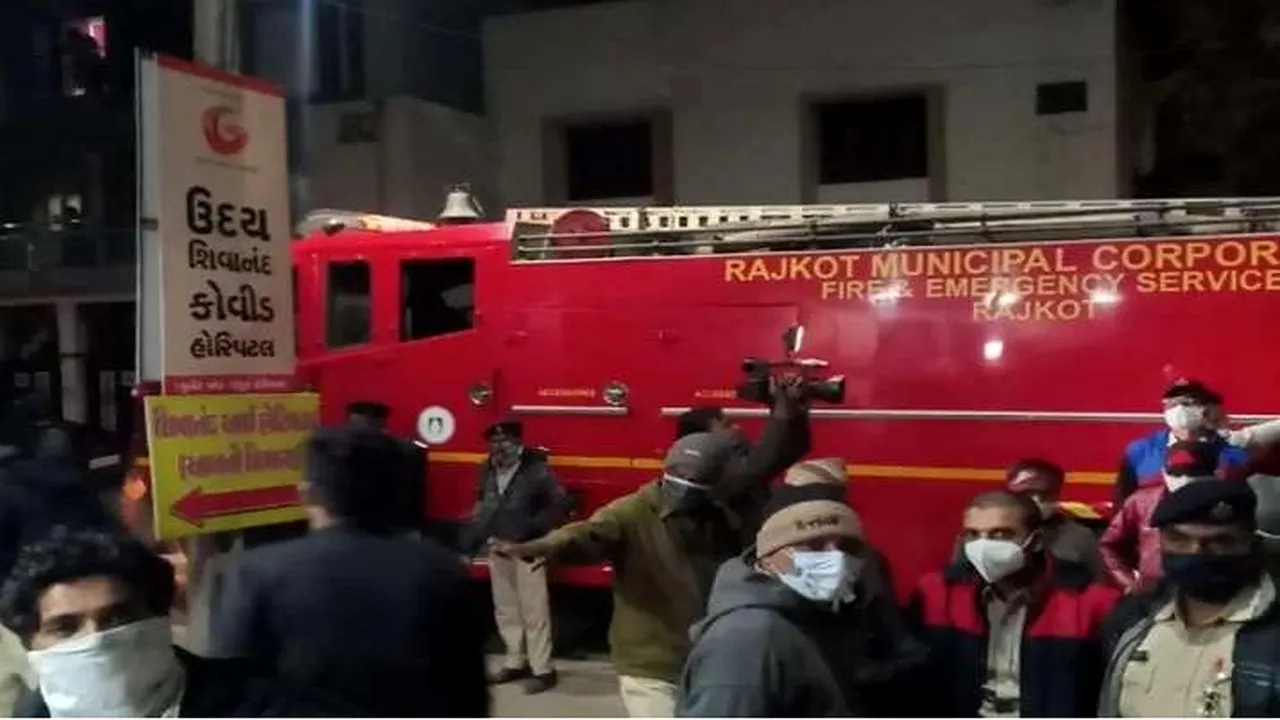 Incendiu la secţia ATI a unui spital din India: 5 oameni au murit şi alţi 28 au fost răniţi