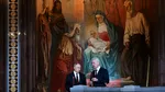 Putin a participat la slujba de Paşte oficiată de Patriarhul Kirill, un susţinător al liderului rus