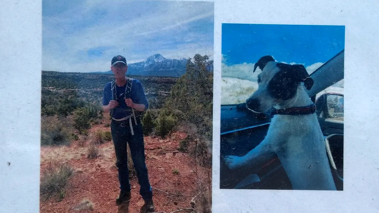Câine găsit în viaţă, alături de trupul stăpânului dispărut în luna august, în Munţii Colorado