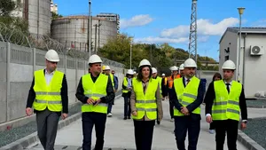 Ministrul Transporturilor Ciprian Șerban, verificări în Portul Constanța