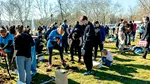 Nicuşor Dan: Peste 15.000 de puieţi şi arbori forestieri sunt plantaţi în Parcul Tineretului