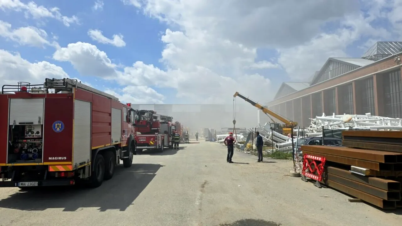 Judele, despre incendiul de la Hala Laminor: „Sunt suspiciuni serioase despre legalitatea lucrărilor”