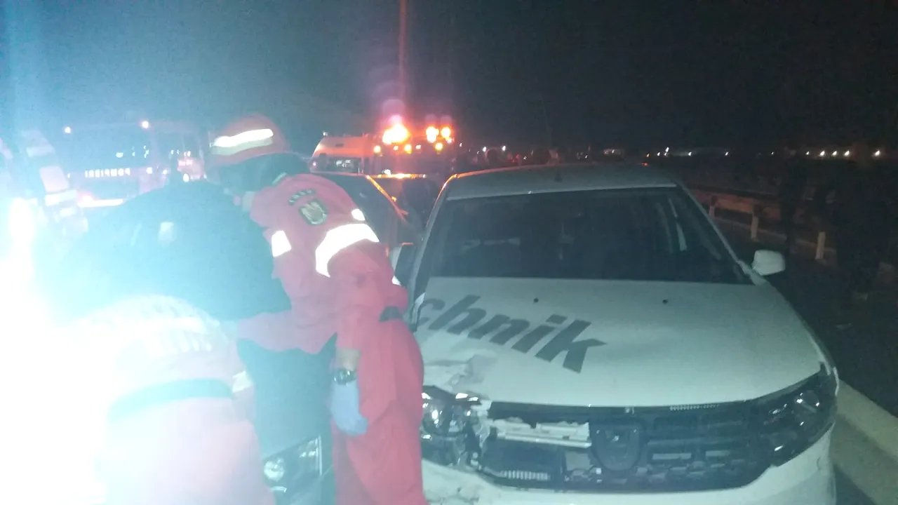 Accident în Germania în care au fost implicaţi 12 români/ Anunţul MAE privind numărul răniţilor