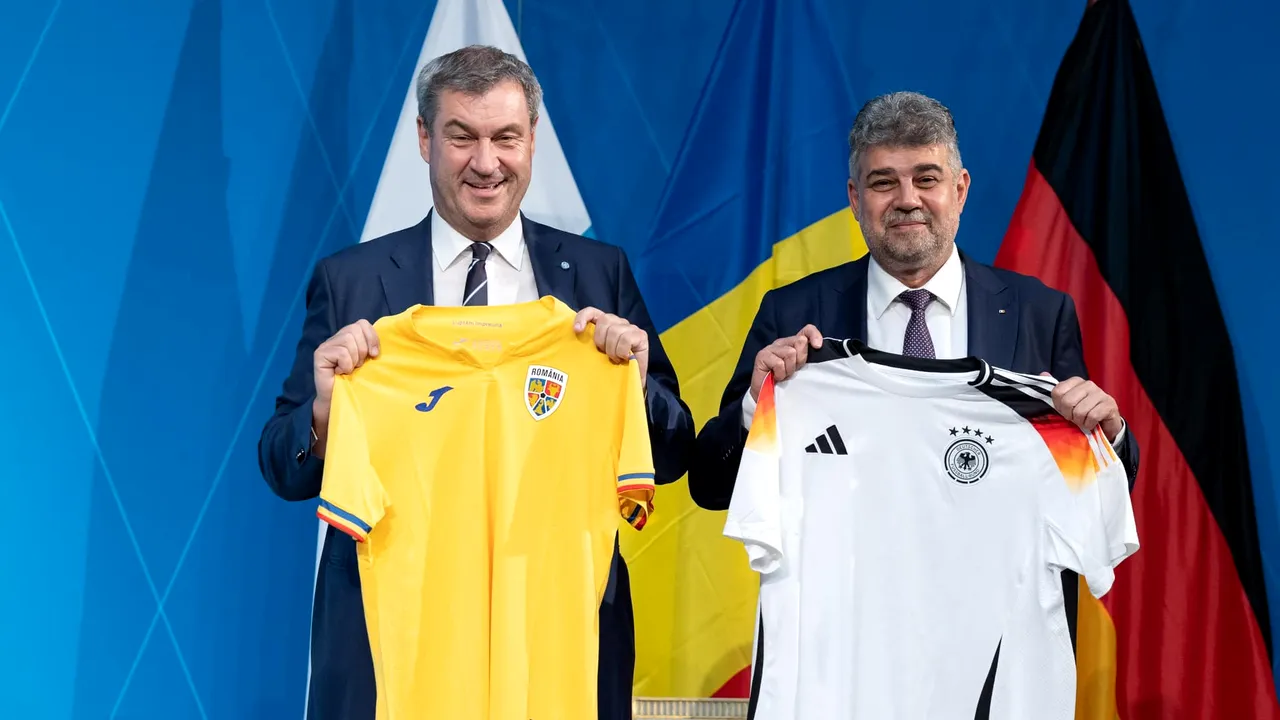 Ciolacu a primit un tricou al naţionalei germane: Mult succes echipei Germaniei, ne vedem în finală