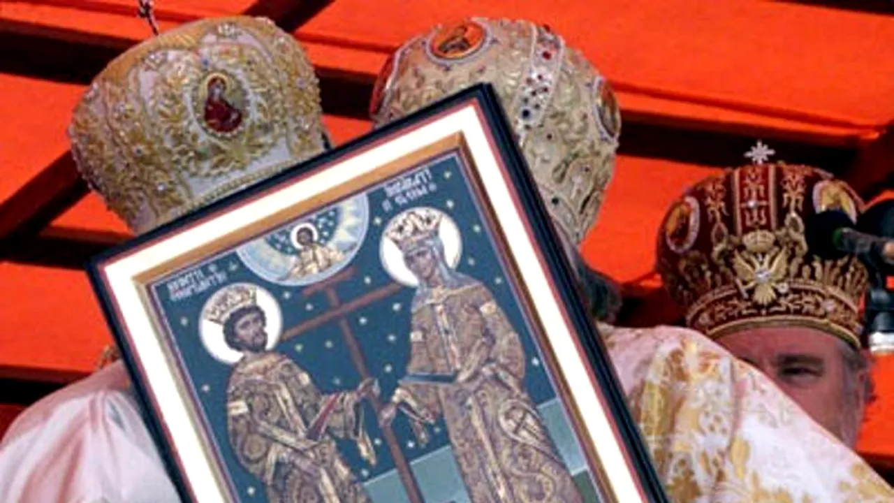 Ziua Sfinţilor Constantin şi Elena, serbată luni de ortodocşi, dar şi de romano-catolici