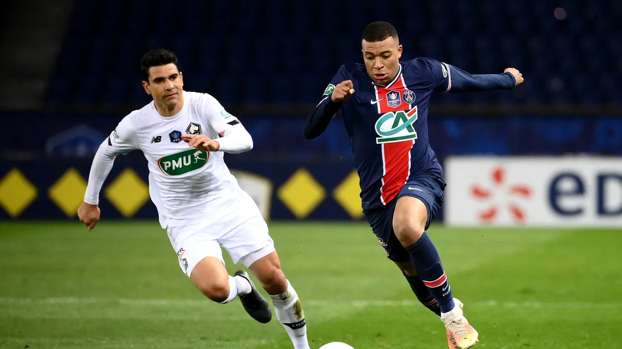 PSG a învins pe Lille, liderul din Ligue 1, şi s-a calificat în sferturile de finală al Cupei Franţei