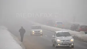 Avertizare nowcasting de ceaţă pentru 11 judeţe din sudul ţării şi Moldova