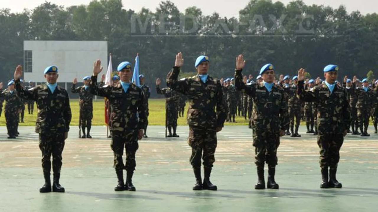 Militarii filipinezi ai Forţei ONU din Platoul Golan, pregătiţi să lupte cu rebelii sirieni